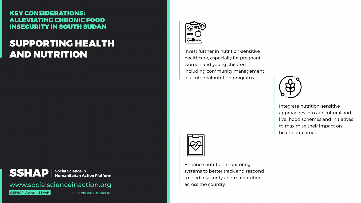 Alleviating Chronic Food Insecurity In South Sudan - Social Science In ...