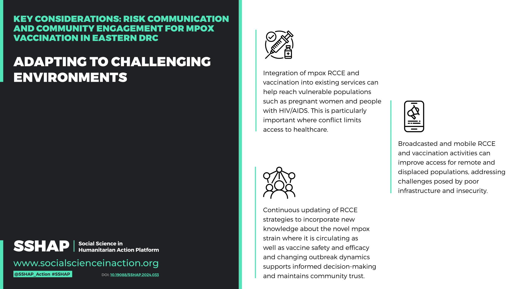 Key Considerations Risk Communication and Community Engagement for